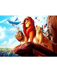 Lion King Backdrop for Baby Shower 7x5 Vinyl Backgrounds for Photography Birthday Party Baby Boy Shower for Backdrops Custom Name and Age