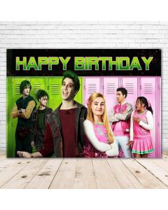 Happy Birthday Backdrop for Party 7x5ft Vinyl Photo Background Themed for Kids School Birthday Party Supplies Banner
